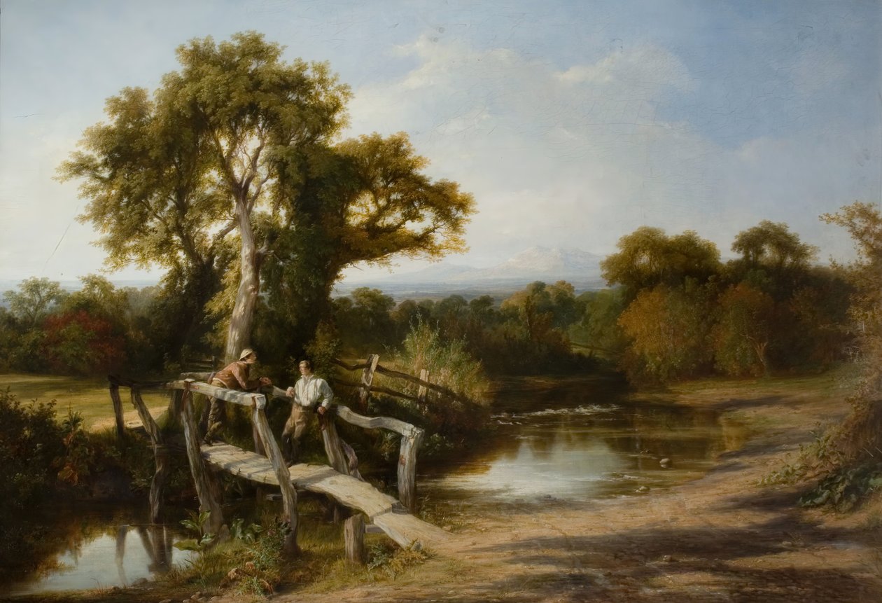 Worcestershire Scenery i efteråret, 1843. af Frederick Henry Henshaw