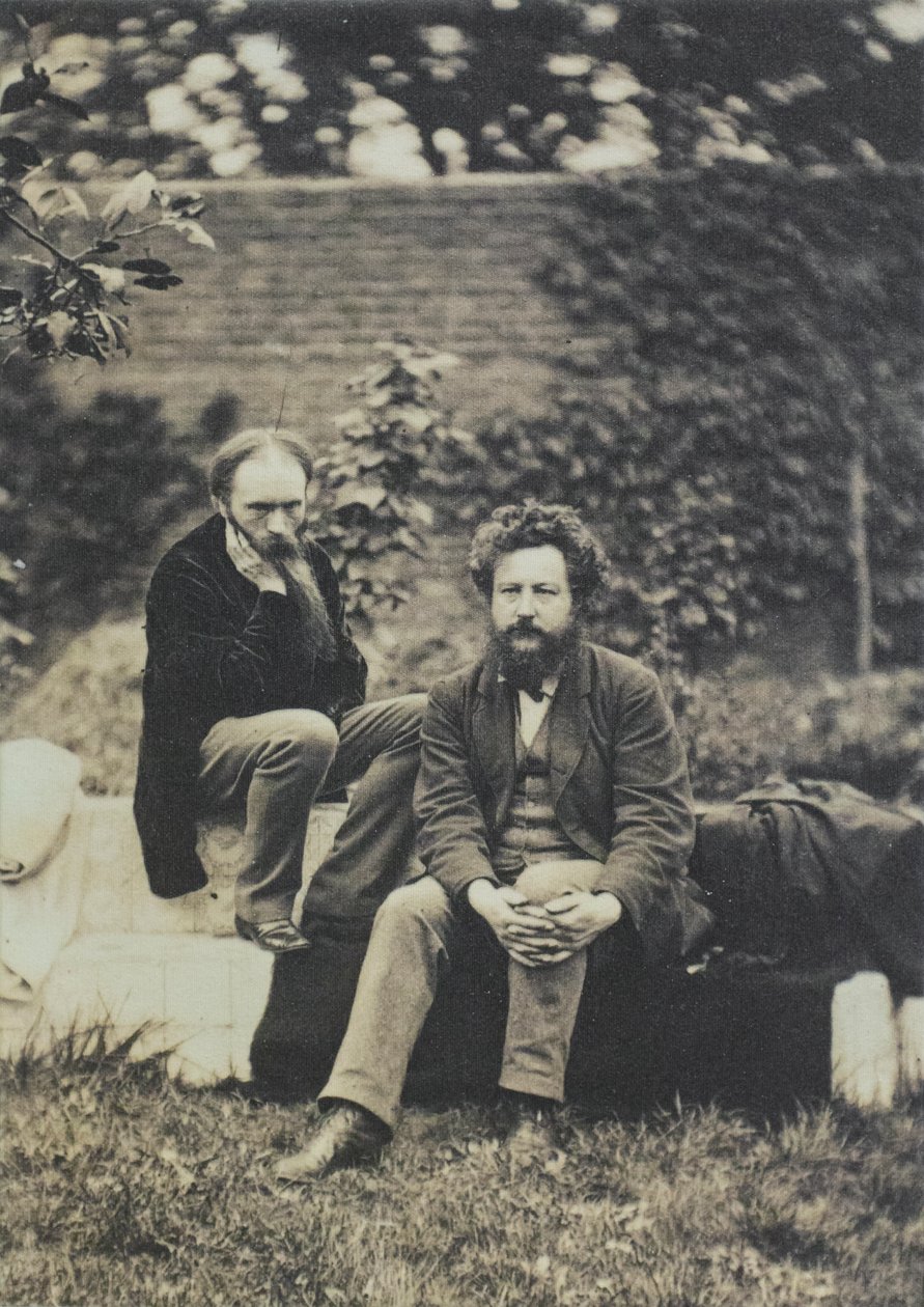 Edward Burne Jones og William Morris, William Morris Gallery, London (foto) af Frederick Hollyer