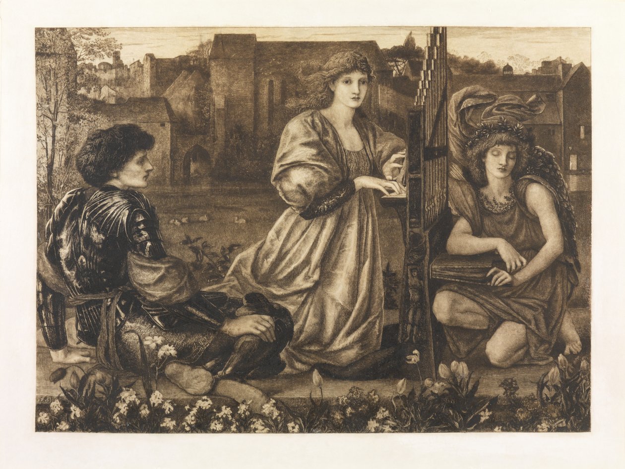 The Song of Love (platin) af Frederick Hollyer