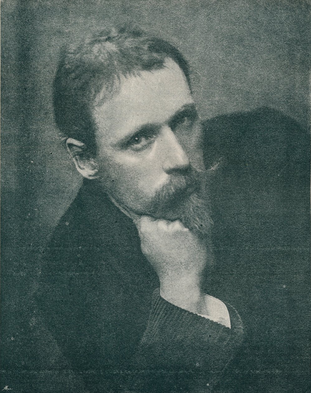 Mr. Walter Crane, c1893 af Frederick Hollyer