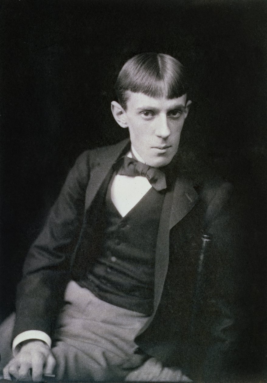 Portrætfotografi af Aubrey Beardsley (1872-98) af Frederick Hollyer (1837-1933) af Frederick Hollyer