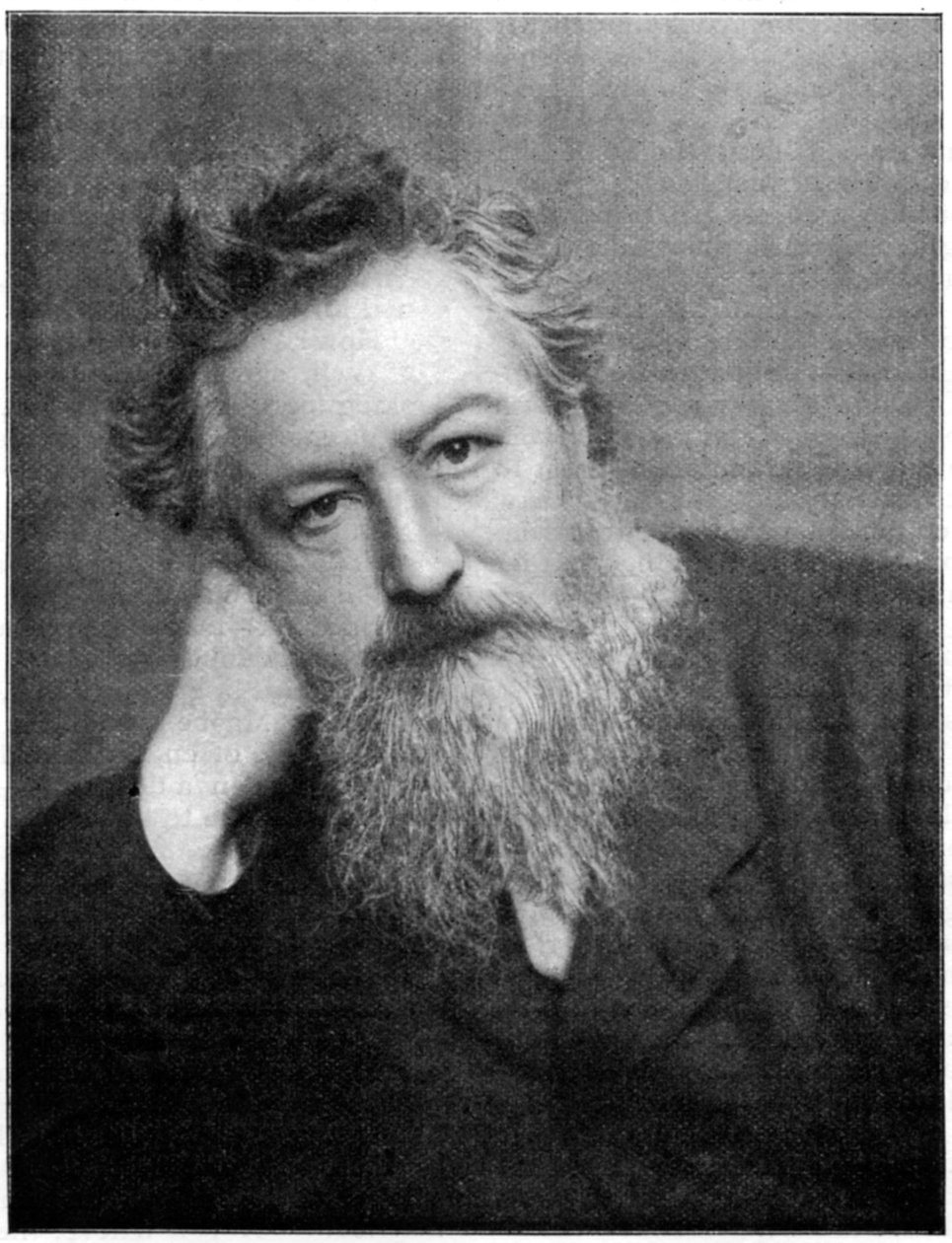 William Morris 1834-1996, engelsk kunstner og forfatter, 1930