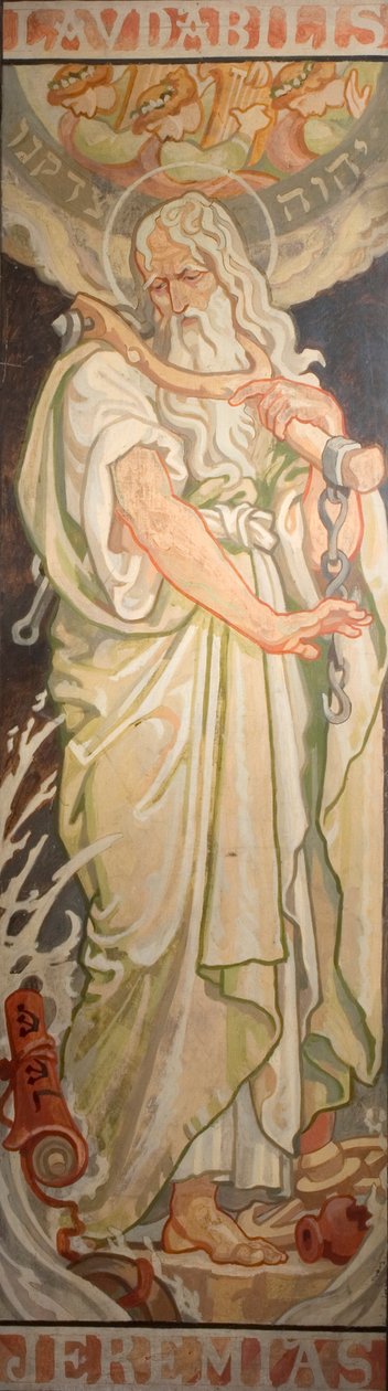 Profeter fra Det Gamle Testamente: Jeremias, ca. 1910 af Frederick James Sheilds