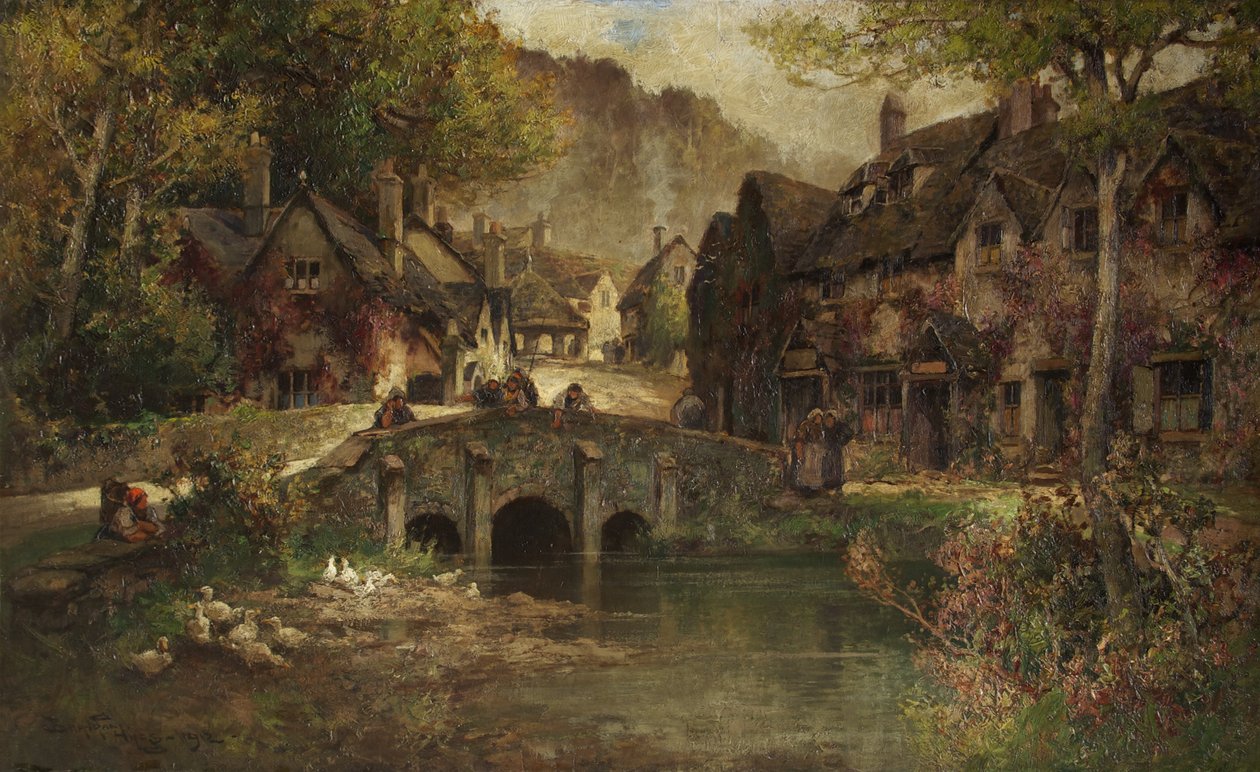 Slot Combe af Frederick Johnn  Hiles