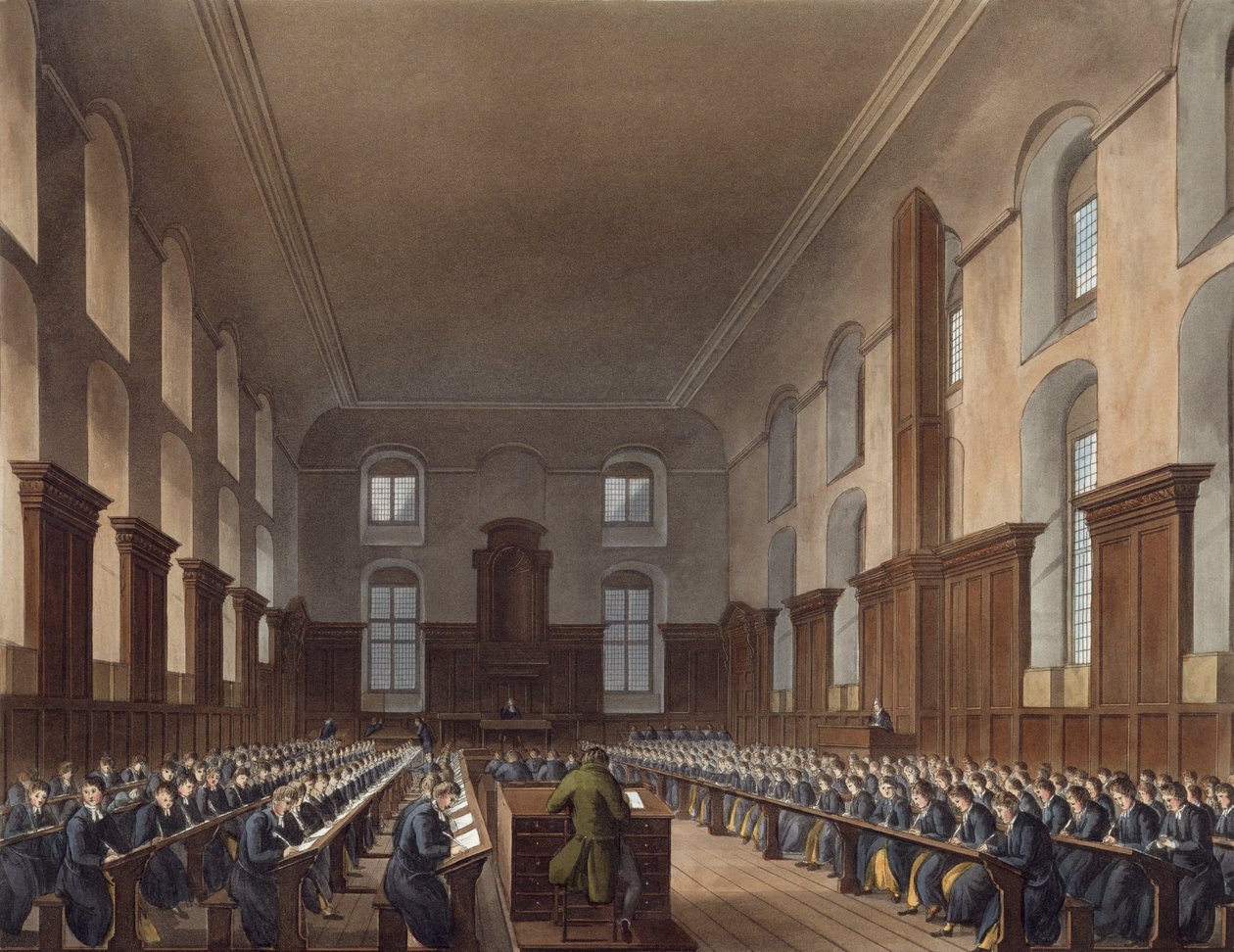 Forfatterskolen, Christ Hospital, fra Ackermanns 