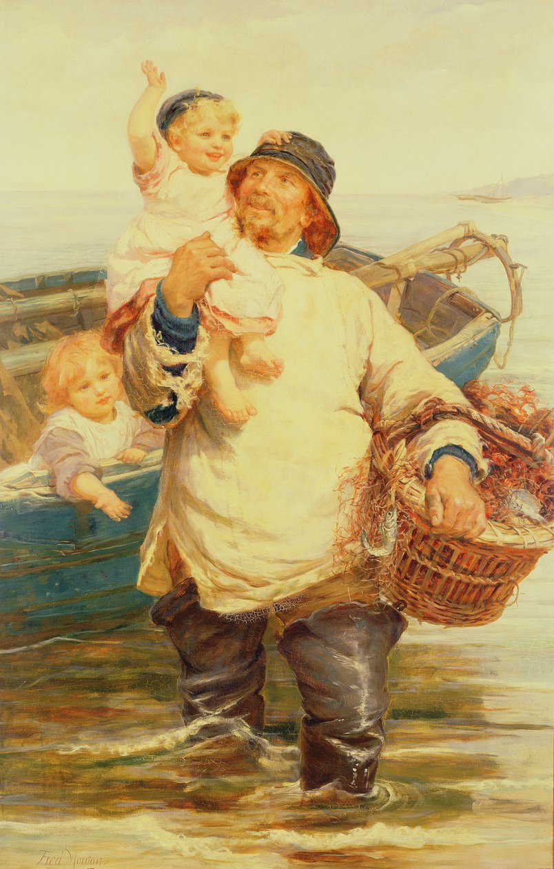 Hjemme igen af Frederick Morgan