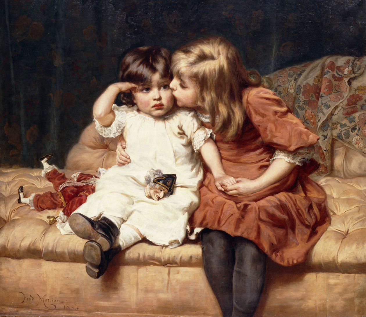 Never mind!, 1884 af Frederick Morgan