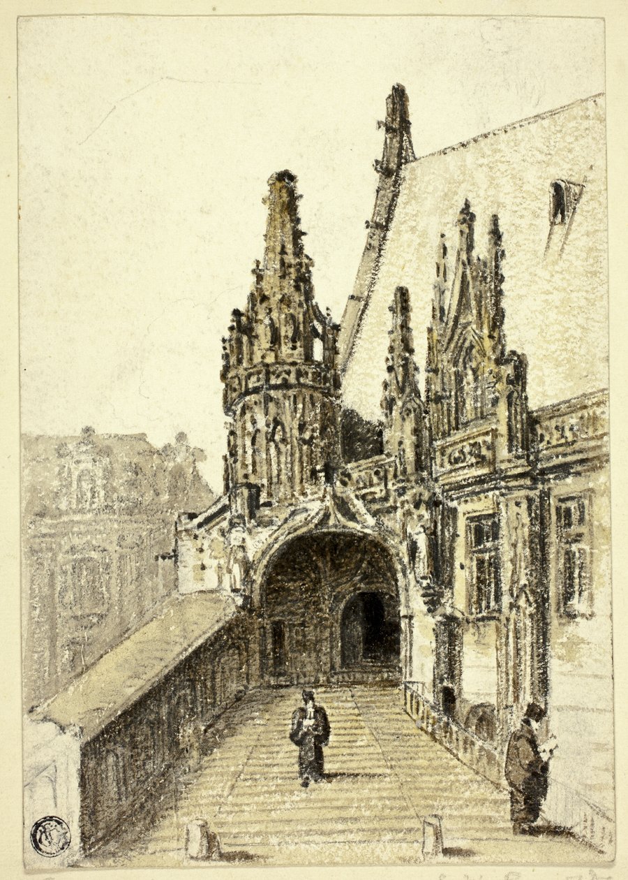 Justitspaladset, Rouen af Frederick Nash
