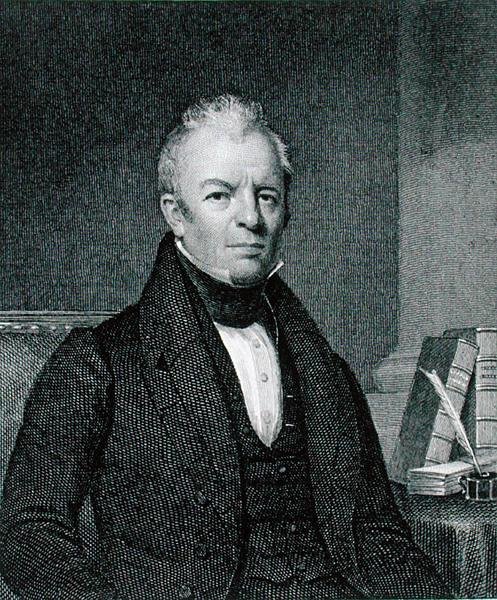 James Kent (1763-1847) graveret af Asher Brown Durand (1796-1886) (gravering) af Frederick R. (after) Spencer