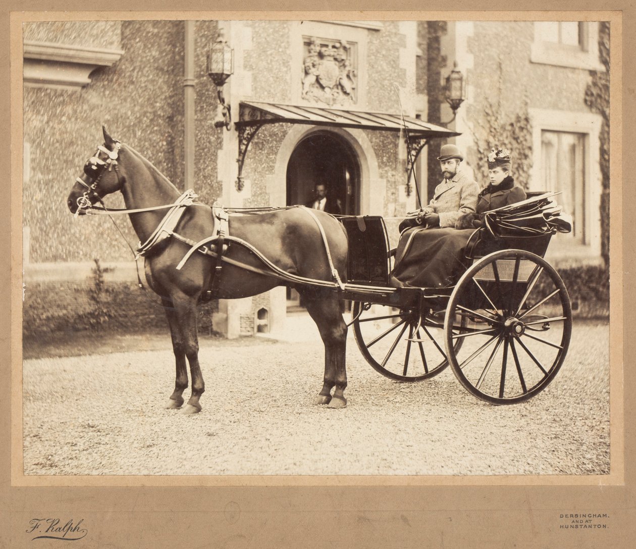 Kong George V og Queen Mary, ca. 1890 af Frederick Ralph