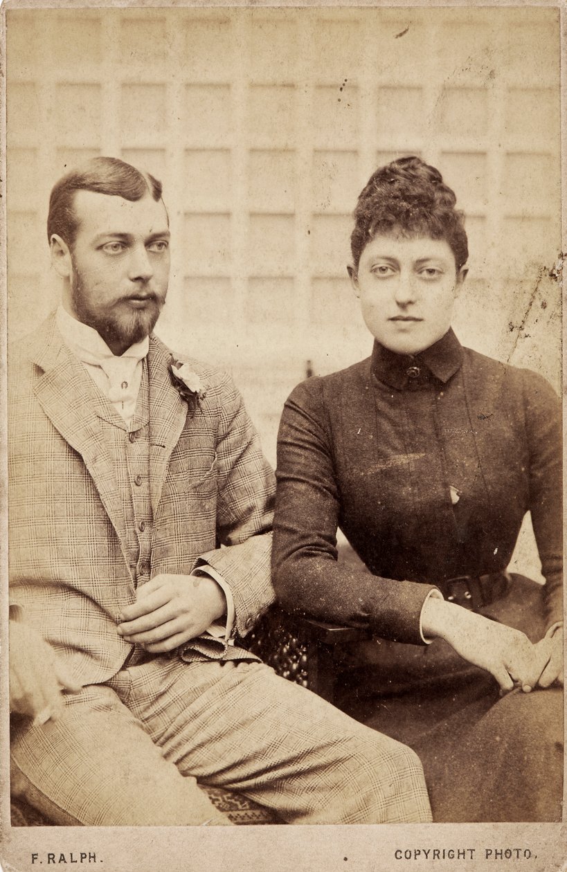 Prins George og prinsesse Victoria af Frederick Ralph