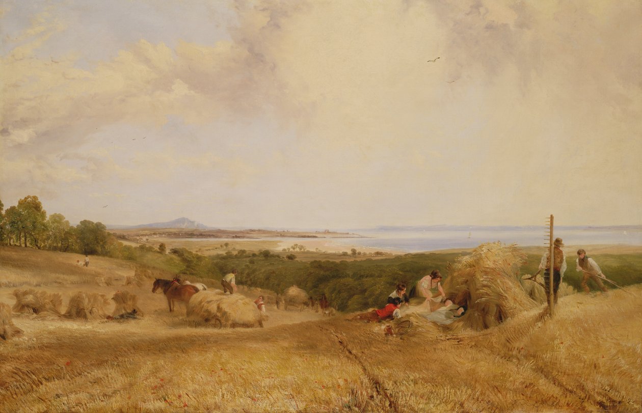 Høstmarken, 1846 af Frederick Richard Lee