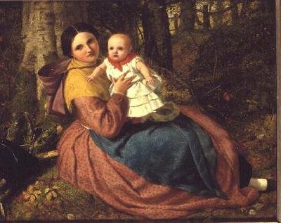 Kunstnerens søn og sygeplejerske af Frederick Richard Pickersgill