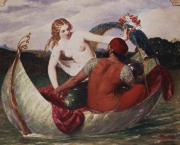 Perlebåden, ca.1845 af Frederick Richard Pickersgill