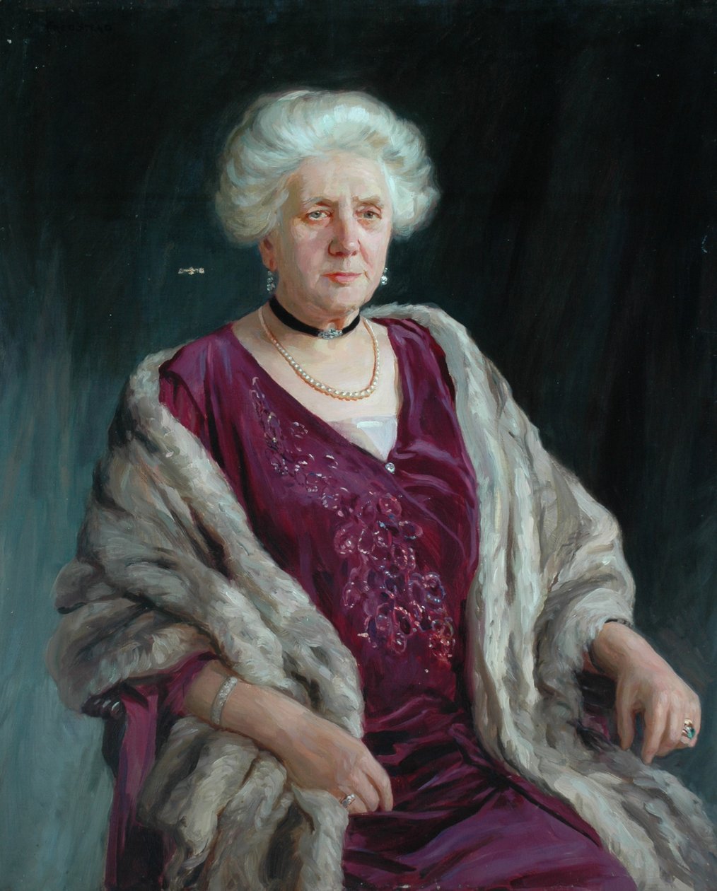 Lady Hill, 1926 af Frederick Stead