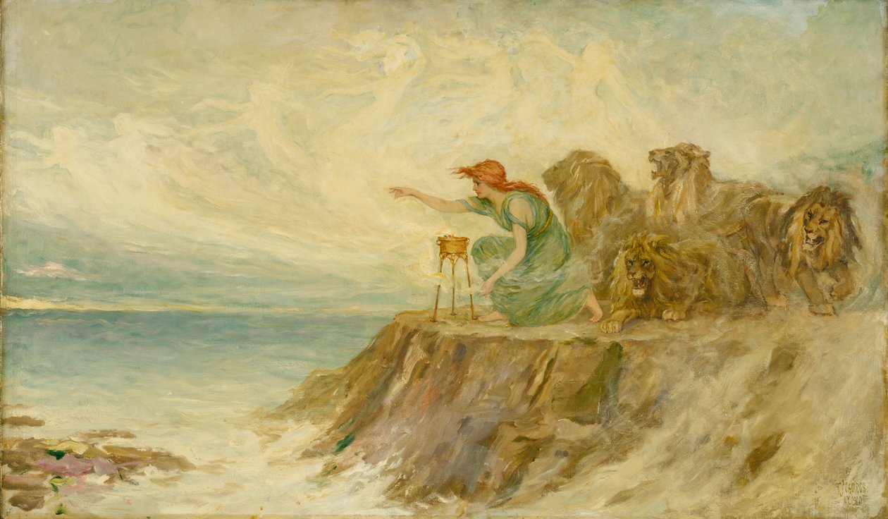 Circe, 1910. af Frederick Stuart Church