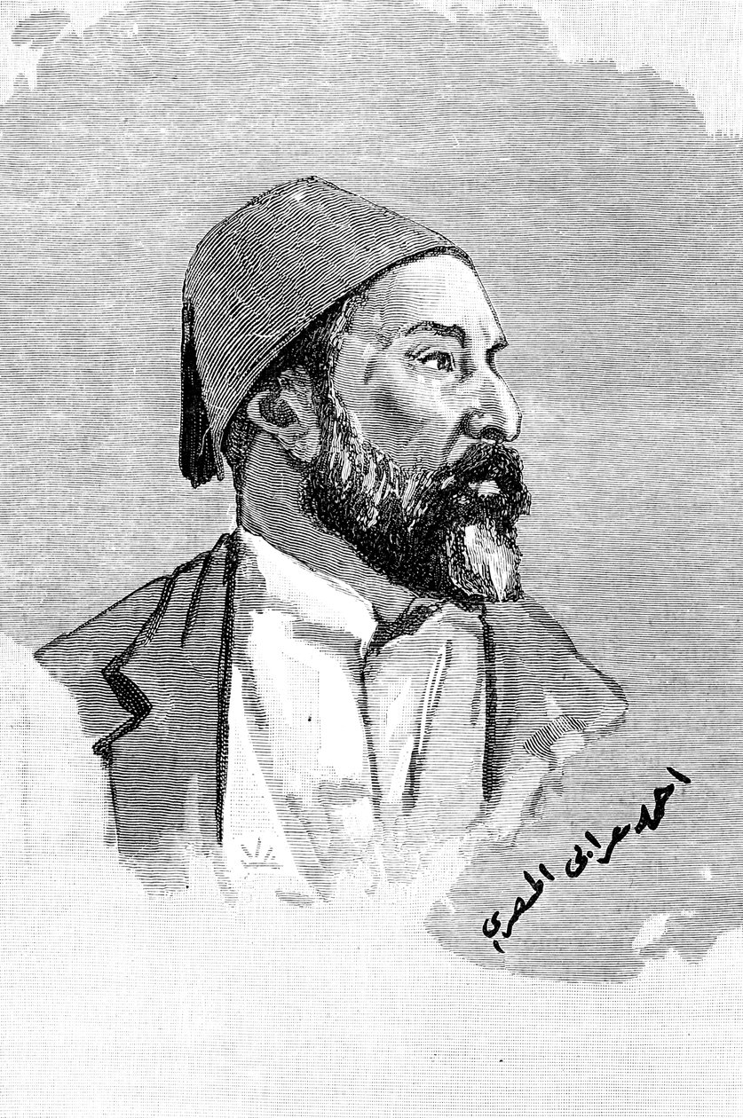 Ahmed Orabi Pasha, egyptisk general og oprører, 1900. af Frederick Villiers