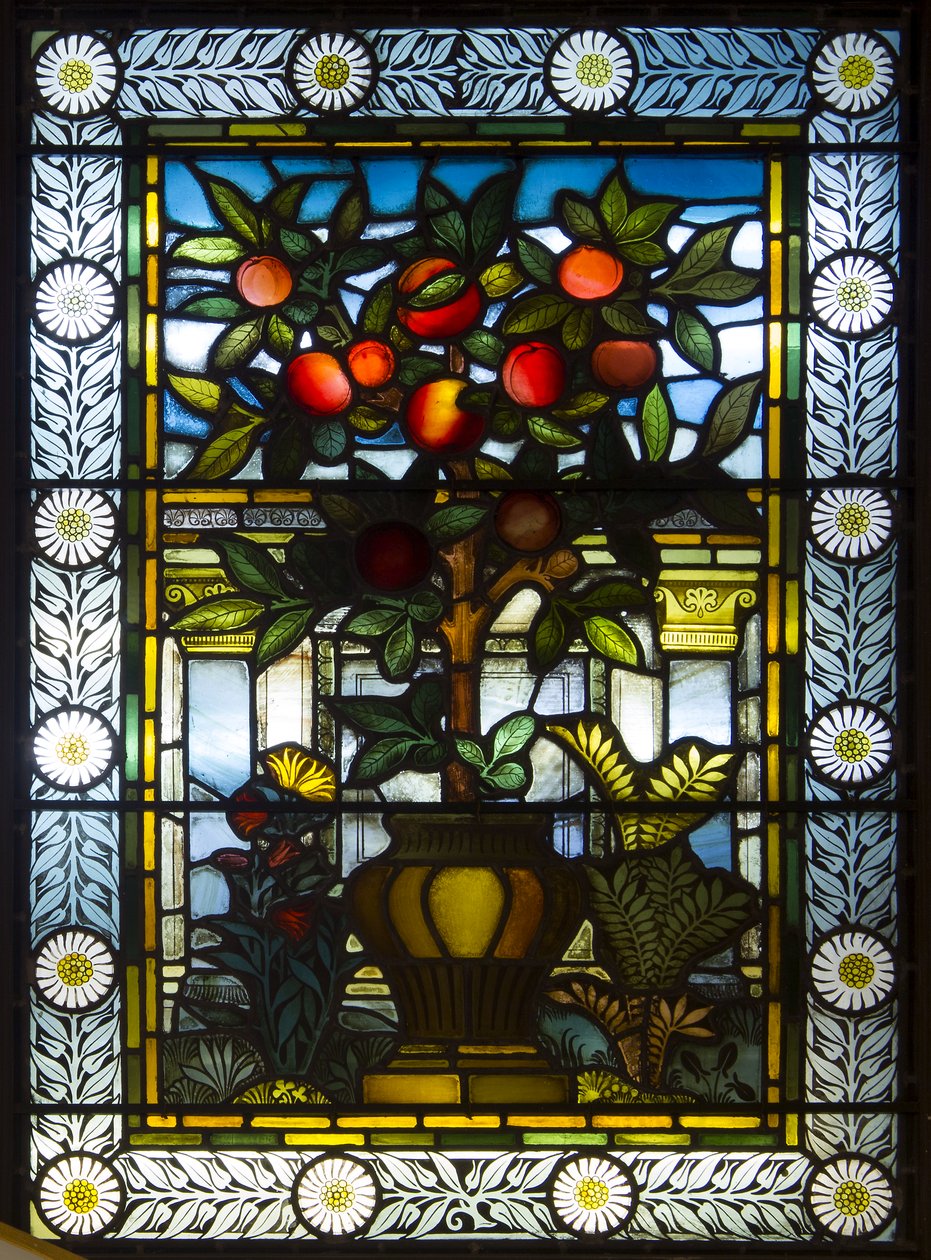 London, Thomas Goode Showroom, South Audley Street, GE Cooke, tilskrevet Frederick Vincent Hart (1843-1914), Fruiting Shrub, 1876 af Frederick Vincent Hart