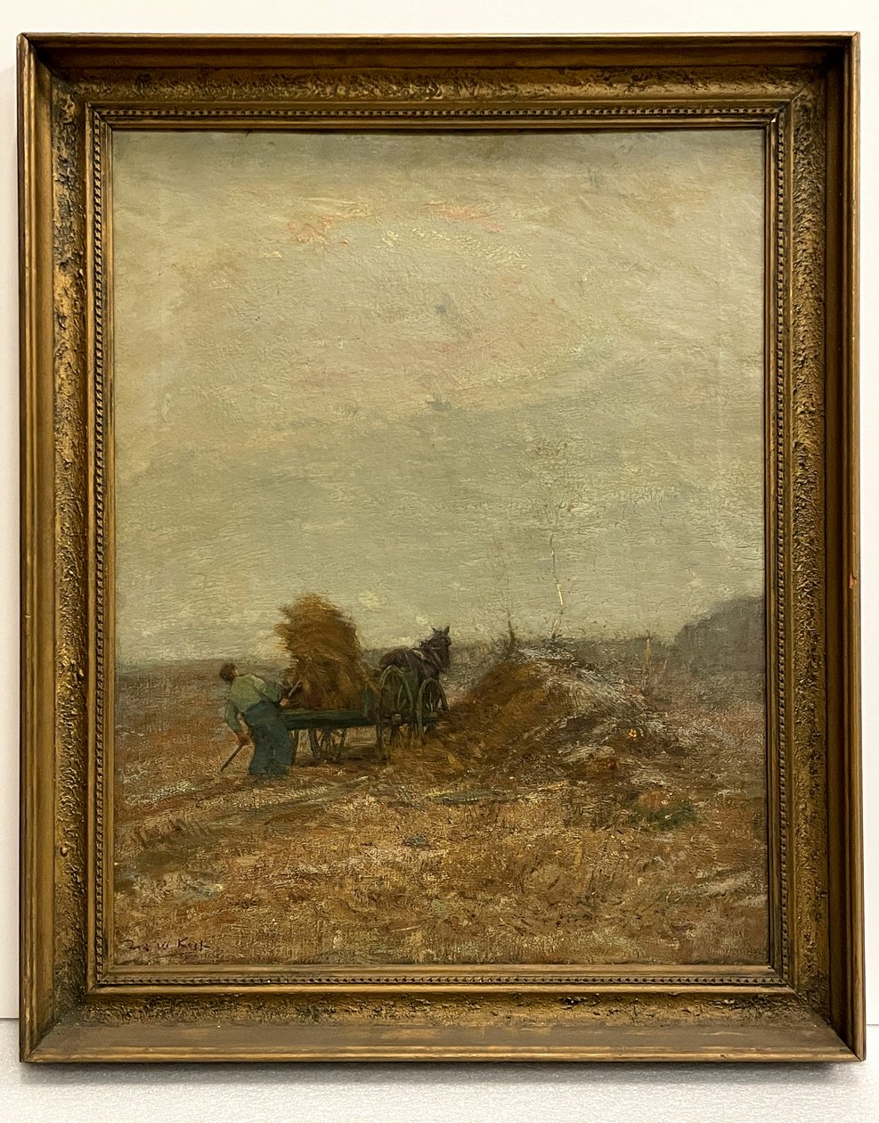A Frosty Morning (öljy kankaalle) af Frederick W. Kost