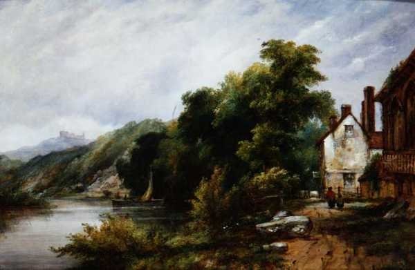 Symonds Yat, Wye af Frederick Waters Watts
