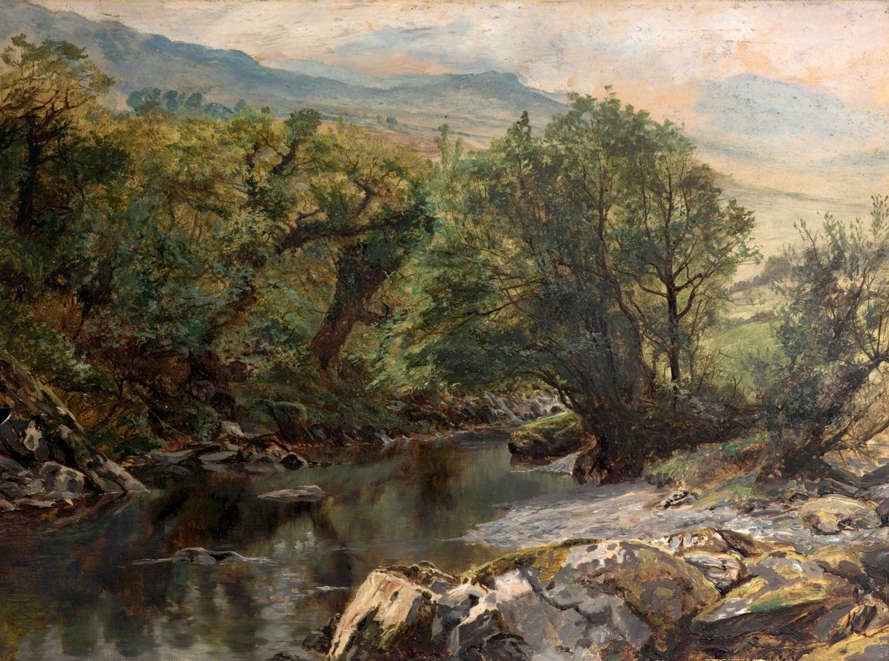 Pool i Colwyn, North Wales af Frederick William Hayes