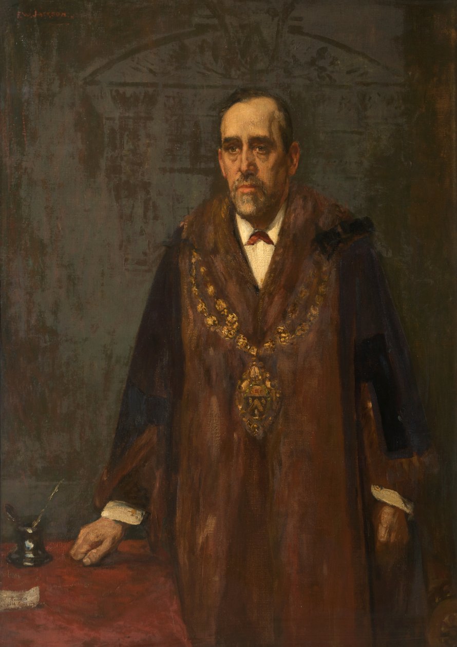 Portræt af Jackson Brierley, ca. 1898-99 (olie på lærred) af Frederick William Jackson