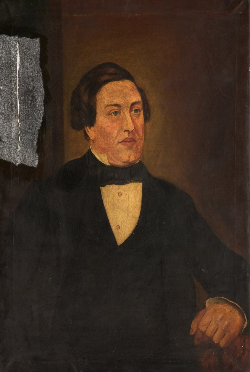 Portræt af Moses Mills af Frederick William Jackson