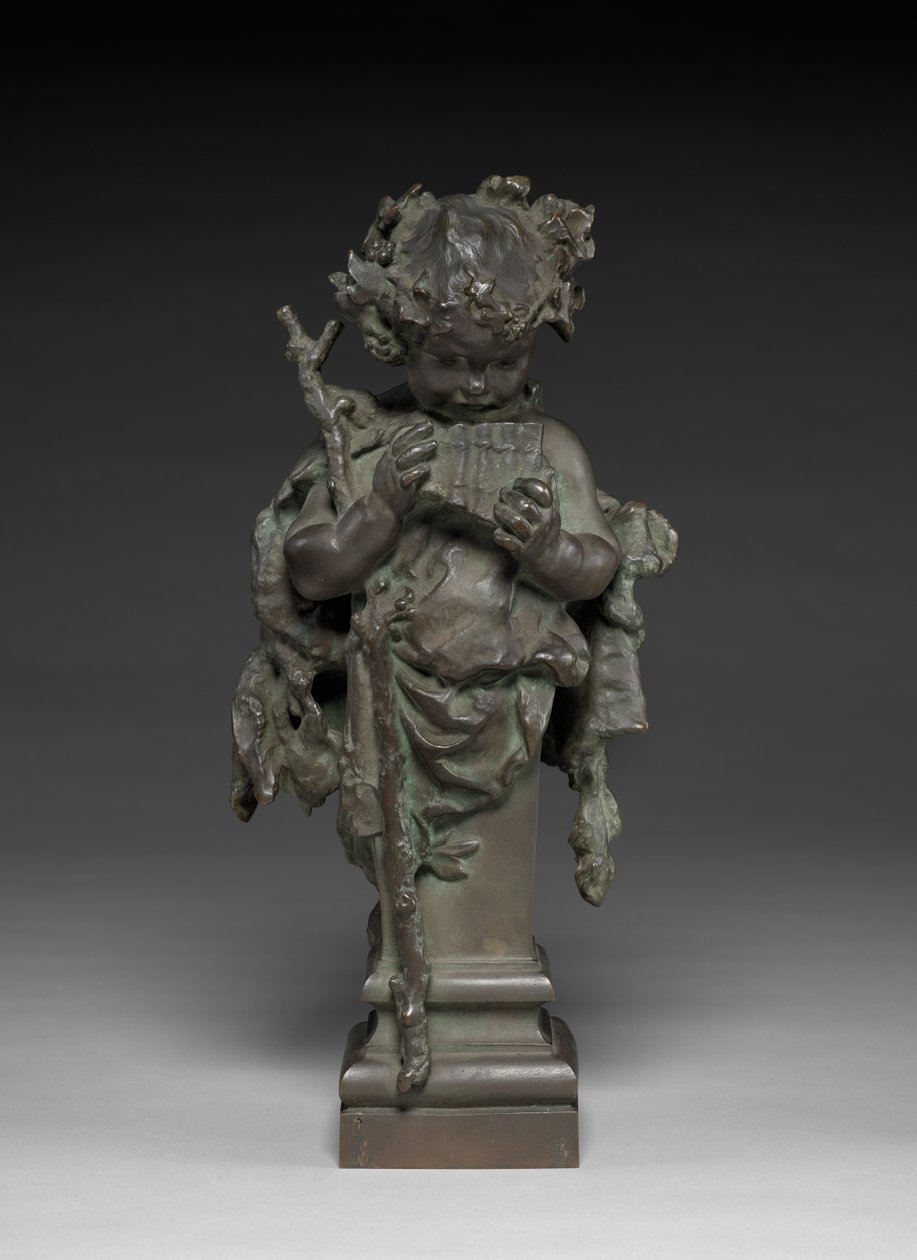 Spædbarn Faun, ca. 1890-1895. af Frederick William MacMonnies