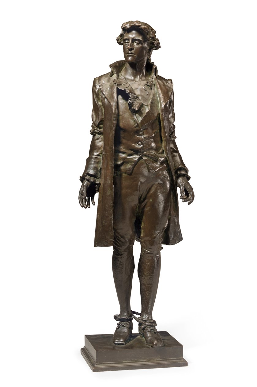Nathan Hale af Frederick William MacMonnies