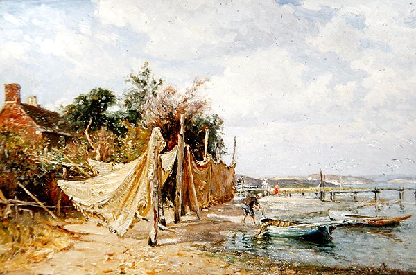 Poole Havn af Frederick William Newton Whitehead
