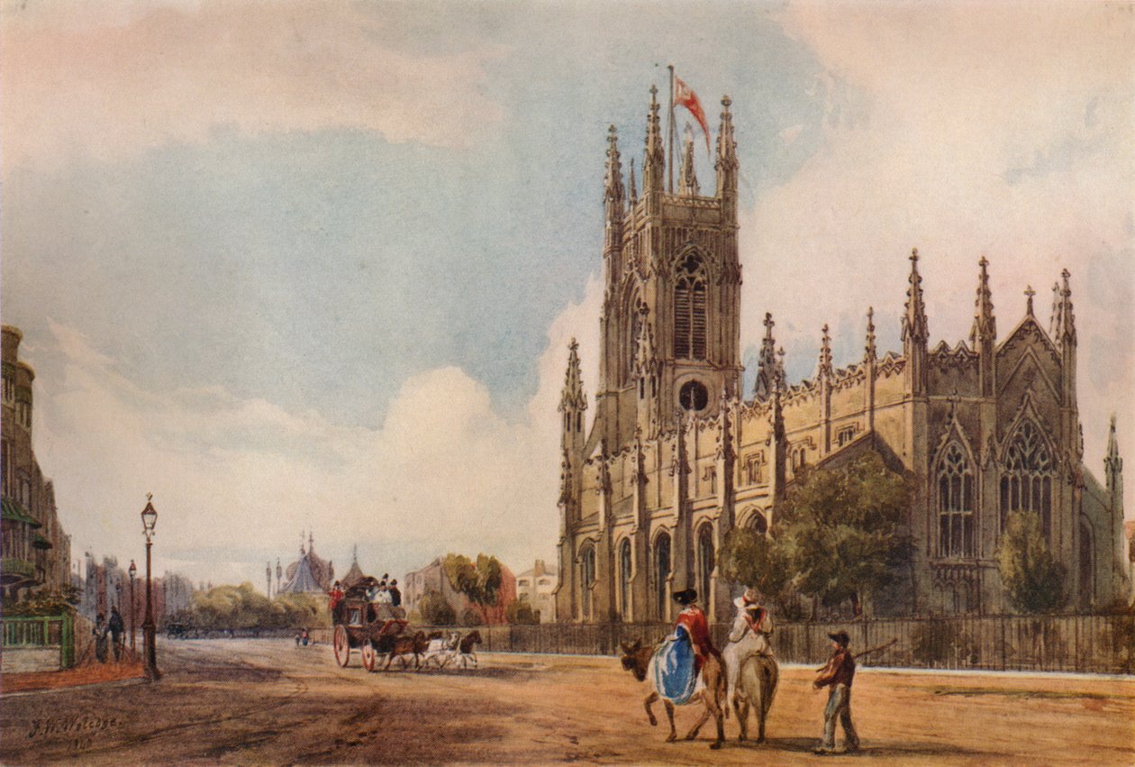 St. Peters Church, Brighton, 1840, 1938 af Frederick William Woledge