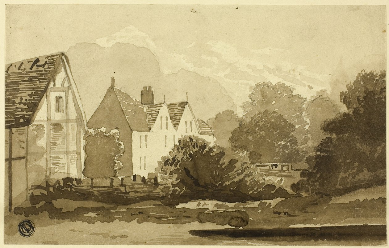 Landsby af Frederick Wilton Litchfield Stockdale