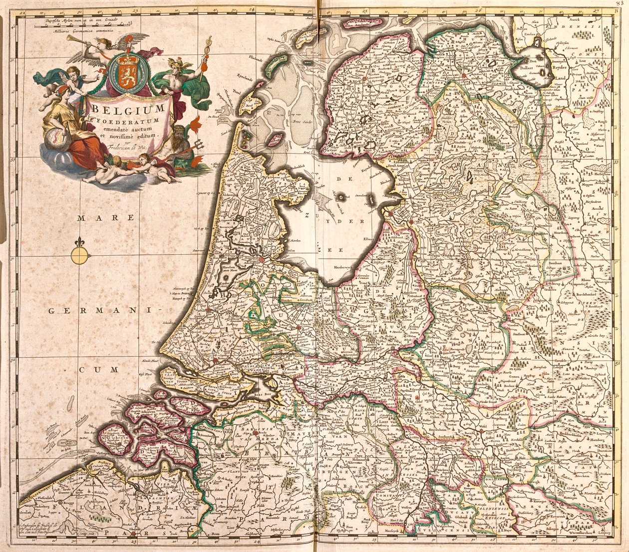 Belgien og Holland af Frederick de Wit