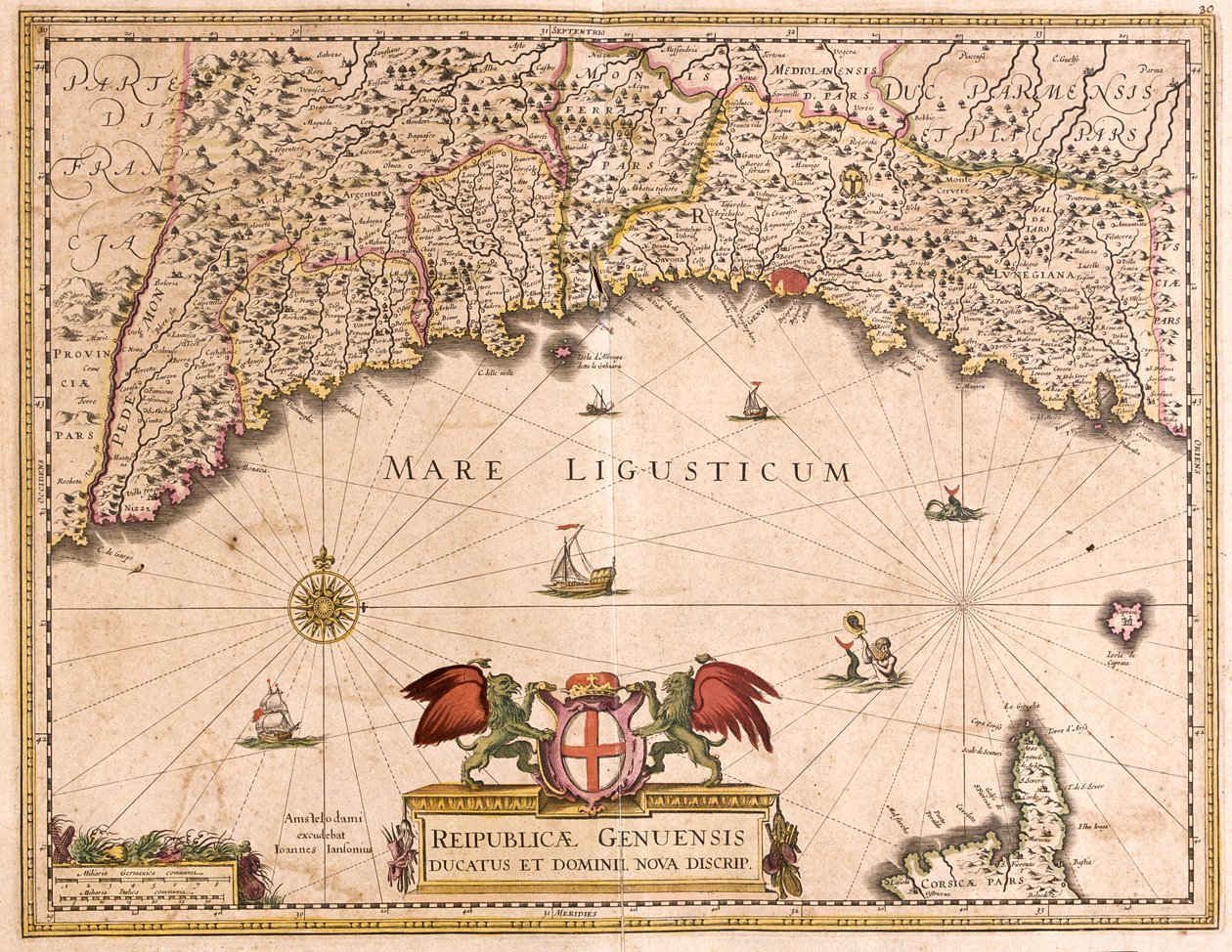 Ligurien, Italien af Frederick de Wit