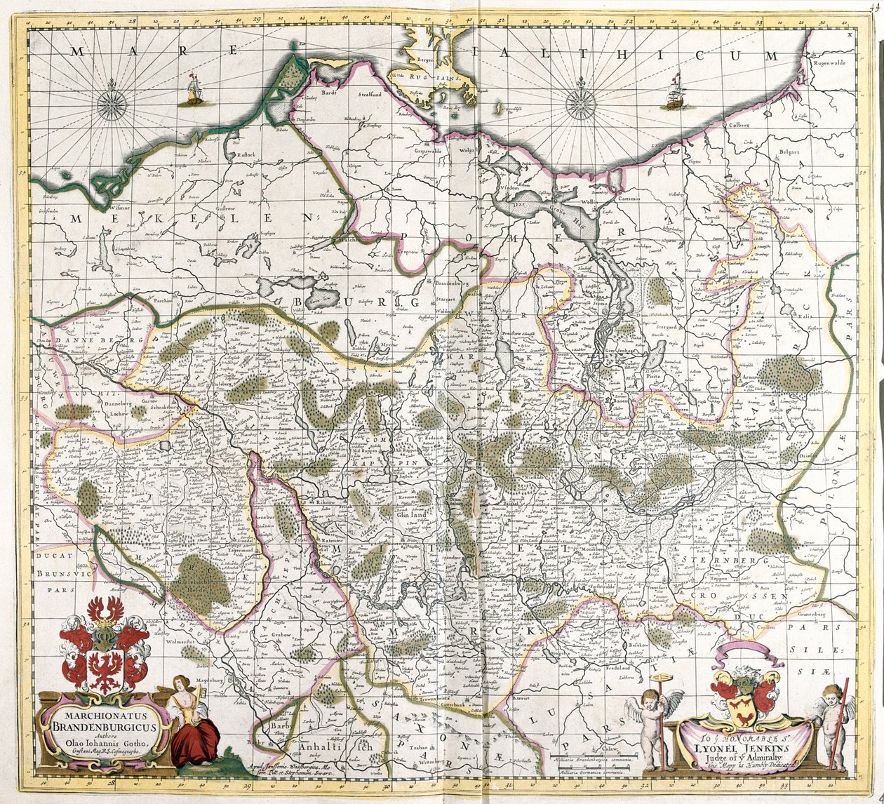 Mecklenburg-Vorpommern, Berlin, Brandeburg, Tyskland af Frederick de Wit