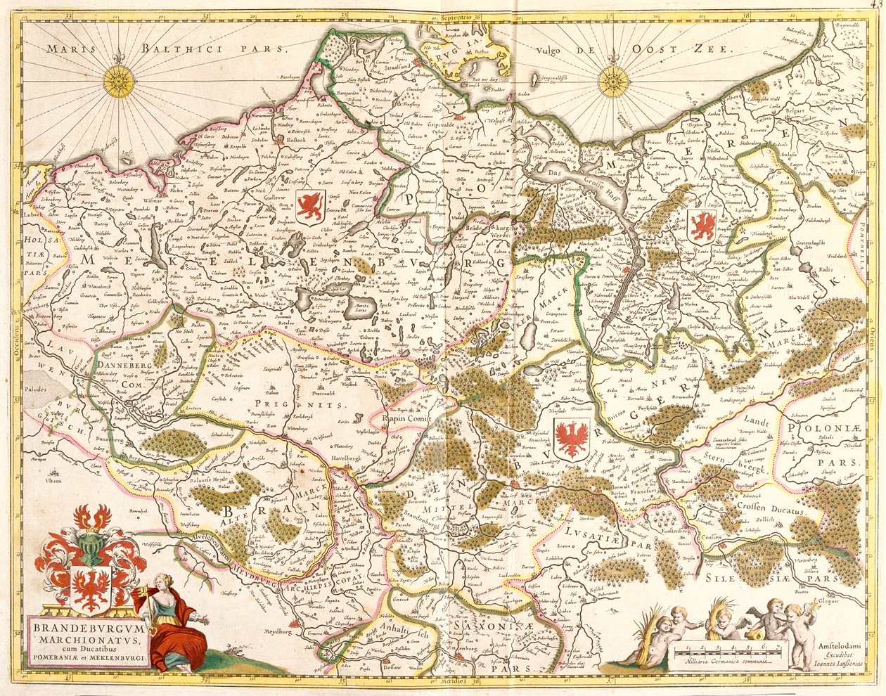 Mecklenburg-Vorpommern, Berlin, Brandeburg, Tyskland af Frederick de Wit