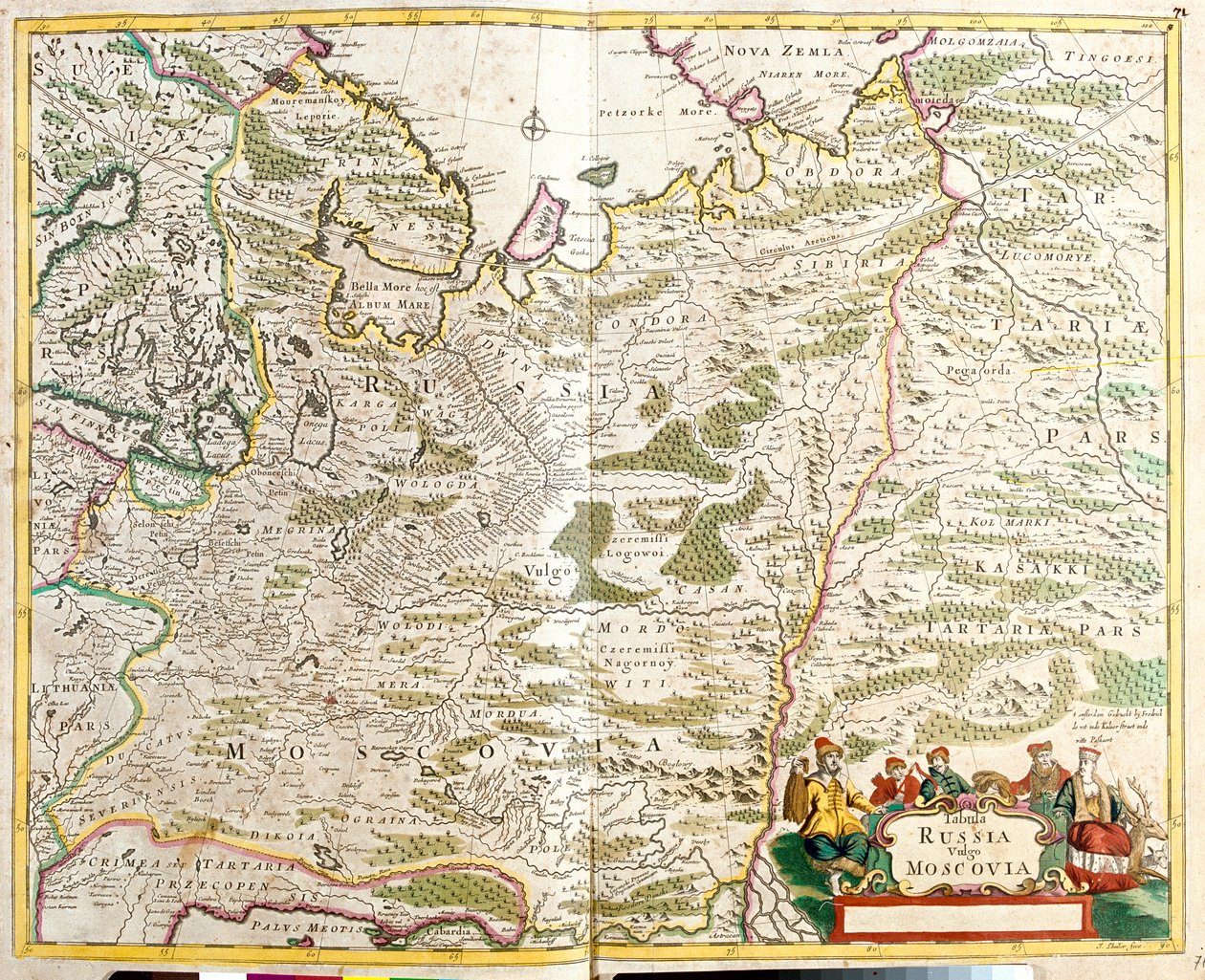 Rusland af Frederick de Wit