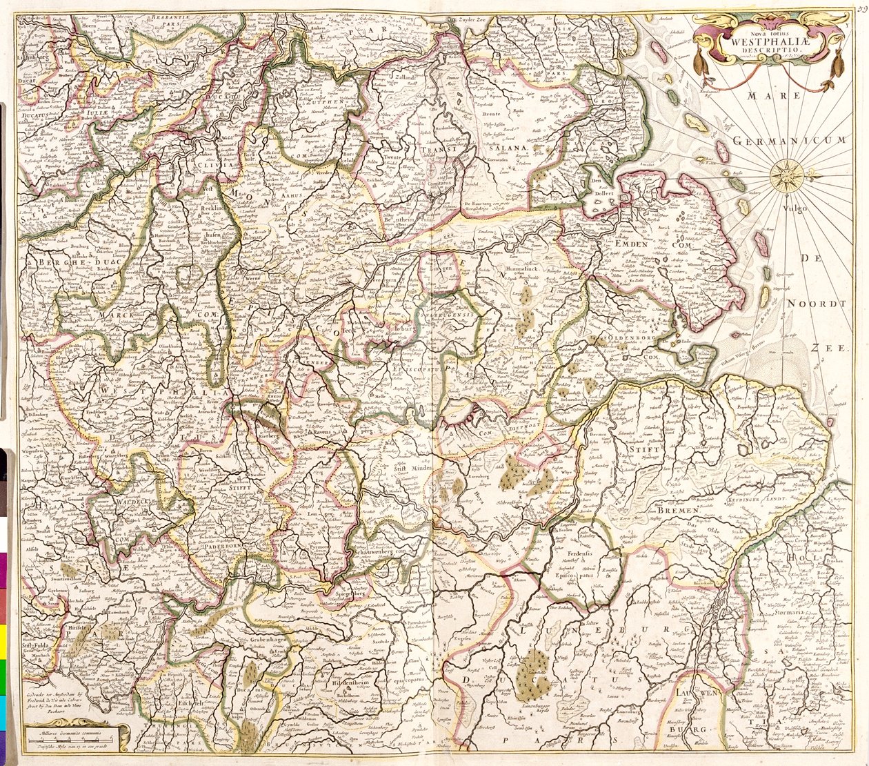 Slesvig-Holsten, Niedersachsen, Nordrhein-Westfalen, Tyskland af Frederick de Wit