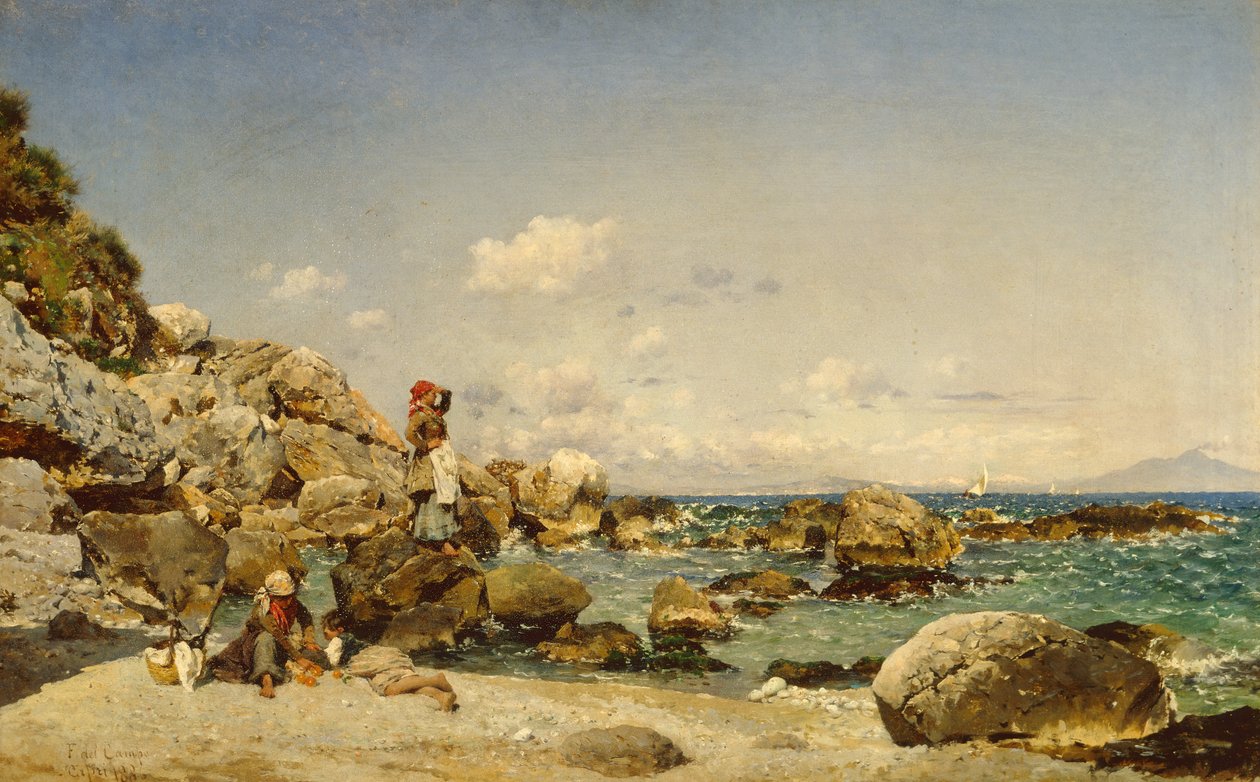 Napolitansk picnic af Frederico del Campo