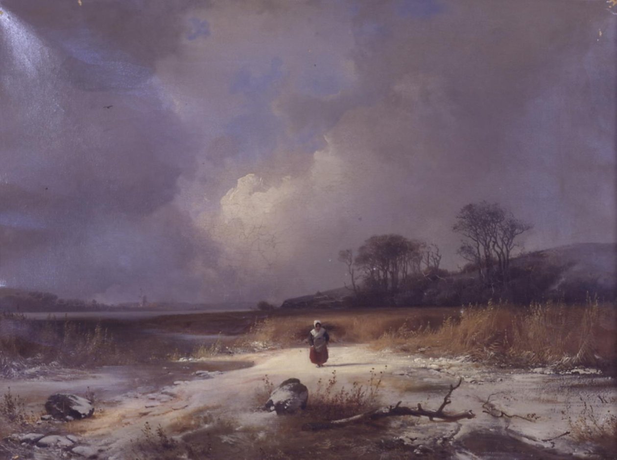 Vinterlandskab af Frederik Rohde