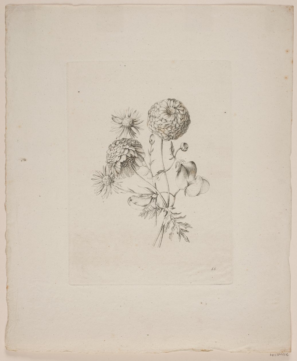 Blomstermotiv af Frederik Schepelern