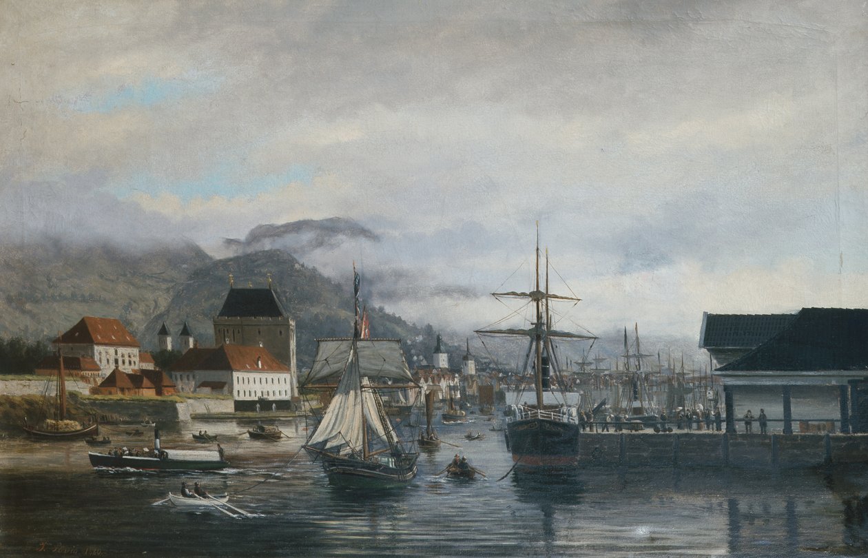 Bergens havn, Tollboden af Frederik Sorvig