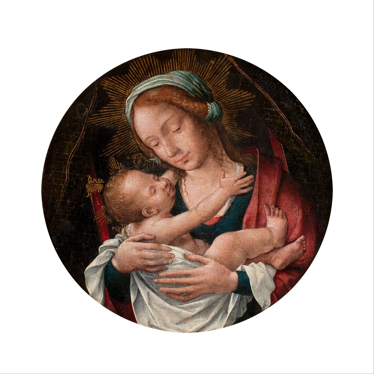 Madonna og barn af Frei Carlos