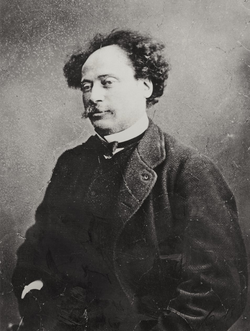 Alexandre Dumas Fils (1824-95) af French Photographer