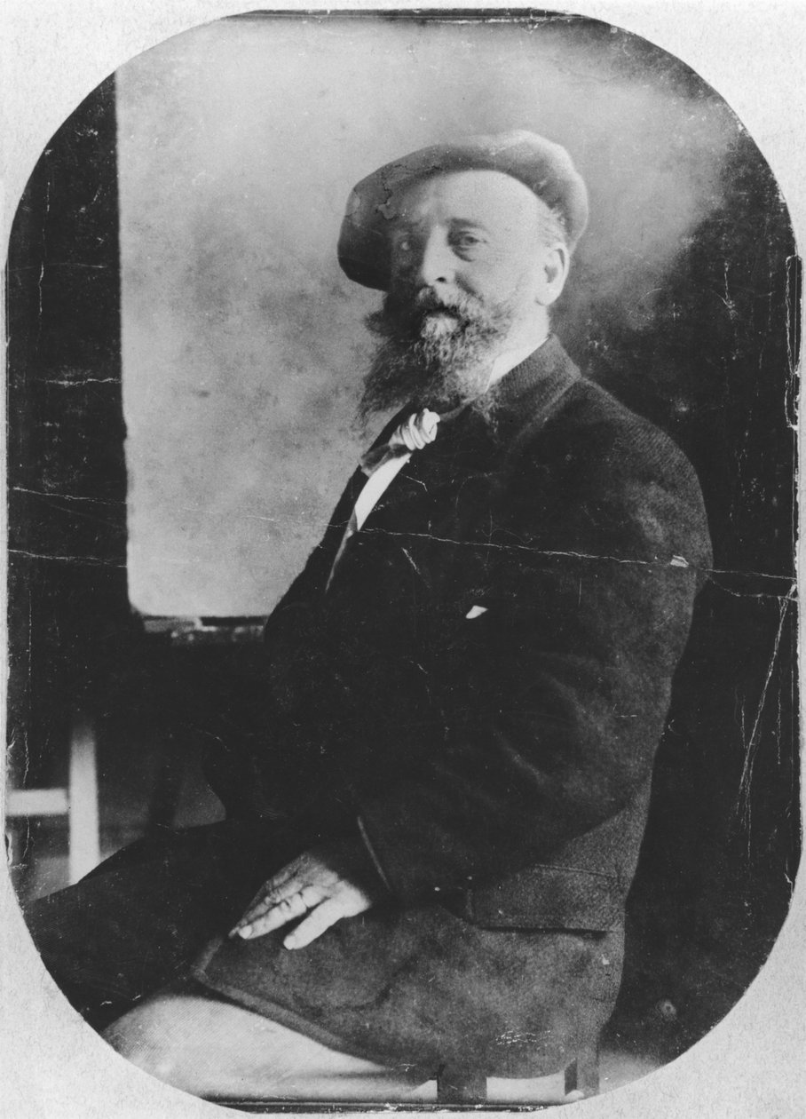 Alfred Sisley (1839-99) ca. 1895 af French Photographer