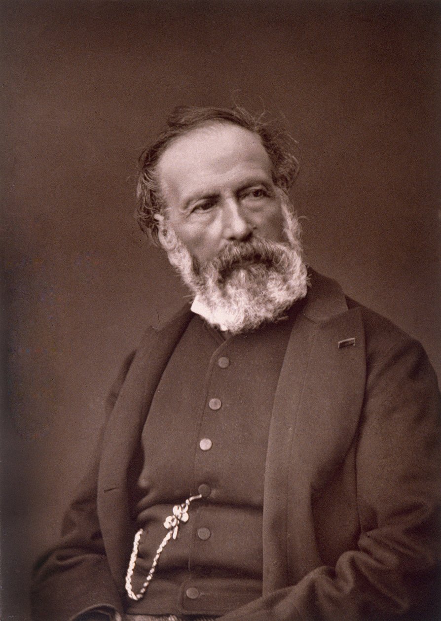 Antoine Etex (1808-88), fra Galerie Contemporaine, ca. 1874-78 af French Photographer