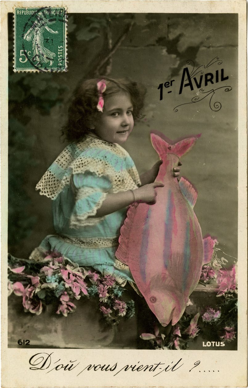 aprilsnar (farvet foto) af French Photographer