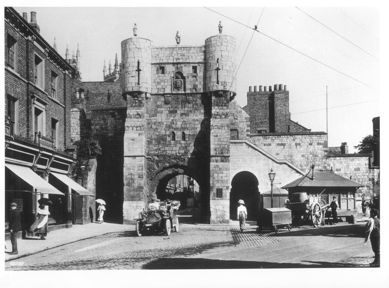 Bootham Bar, York, ca. 1900 af French Photographer