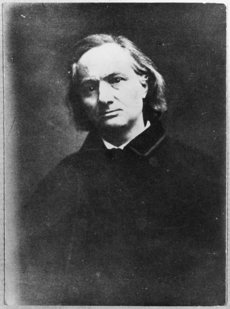 Charles Baudelaire (1821-67) af French Photographer
