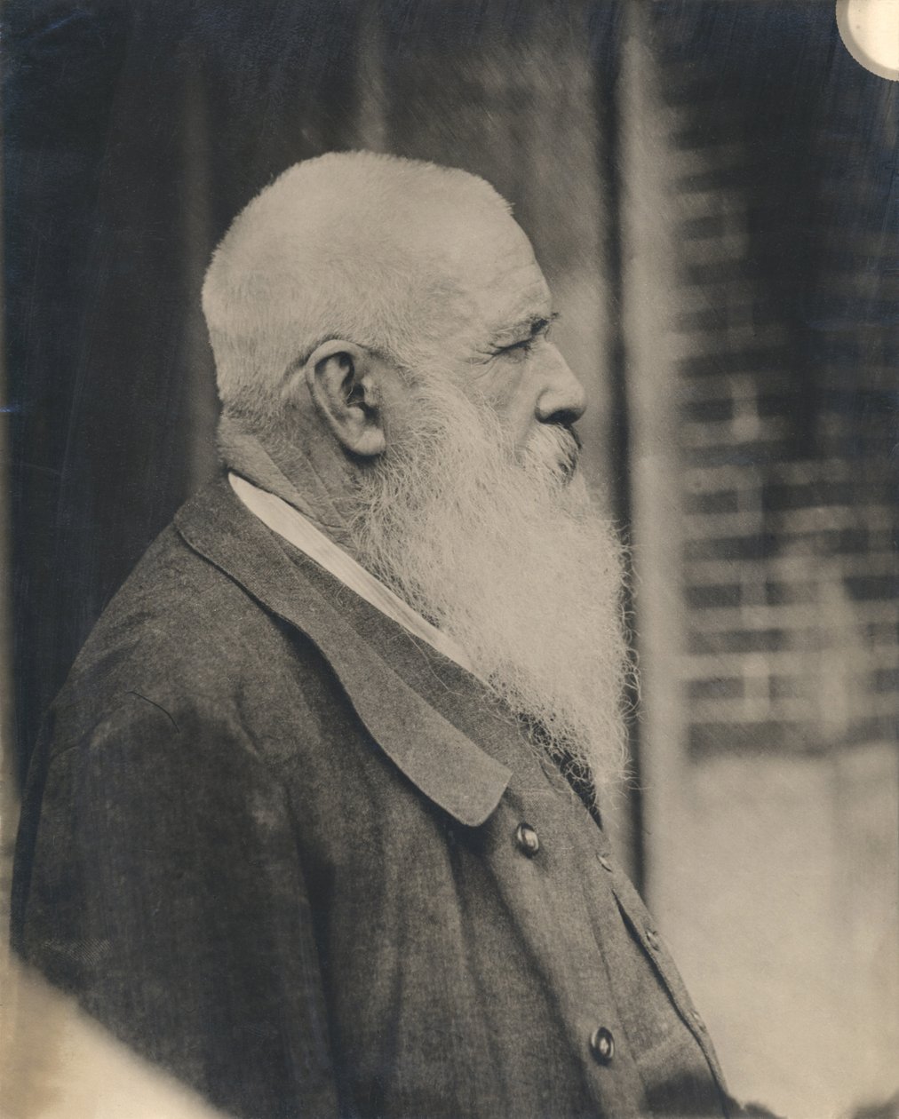 Claude Monet (1841-1926) tidligt 20. århundrede (gelatinsølvtryk) af French Photographer